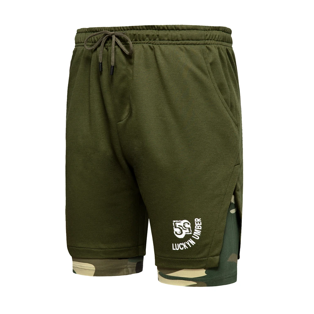 Мужские шорты для бодибилдинга Повседневные Дышащие бордшорты большого размера