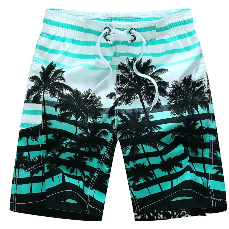 

Hot Sale Beach Pants Men's Summer Coconut Fashion Print Beach Pants Quick-drying Sports Shorts Men Clothing