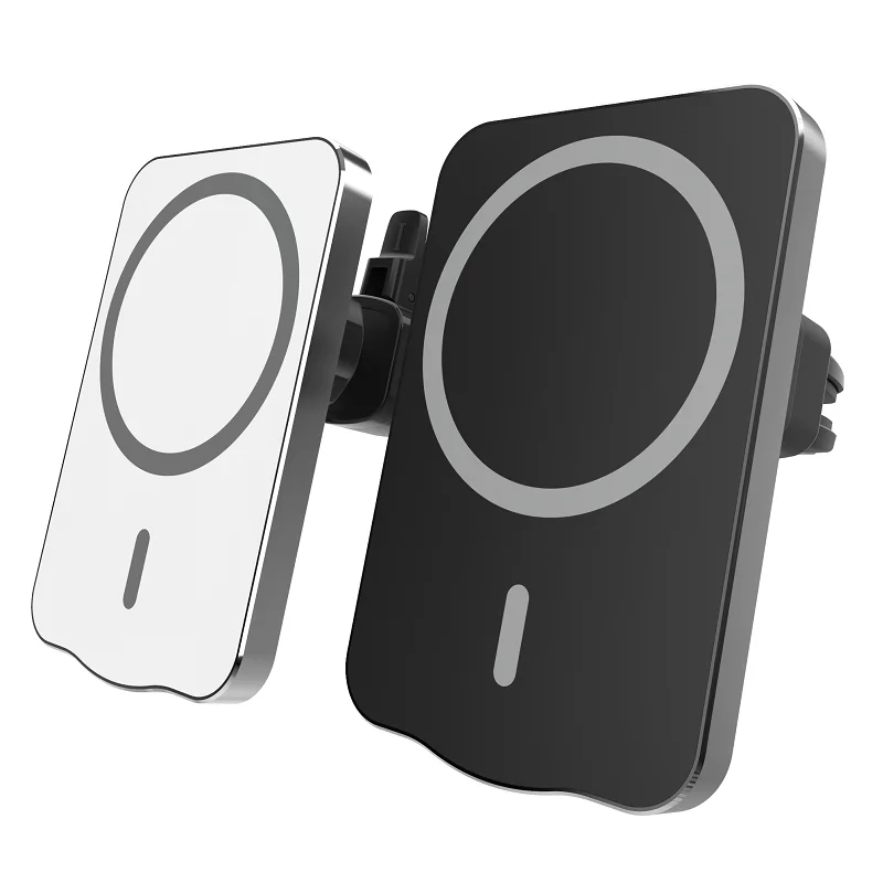 

15W Magnetic Wireless Charger Mount Stand Vehicle Fast Charging Megnet Car Air Vent Phone Holder For iPhone 12 Pro Max