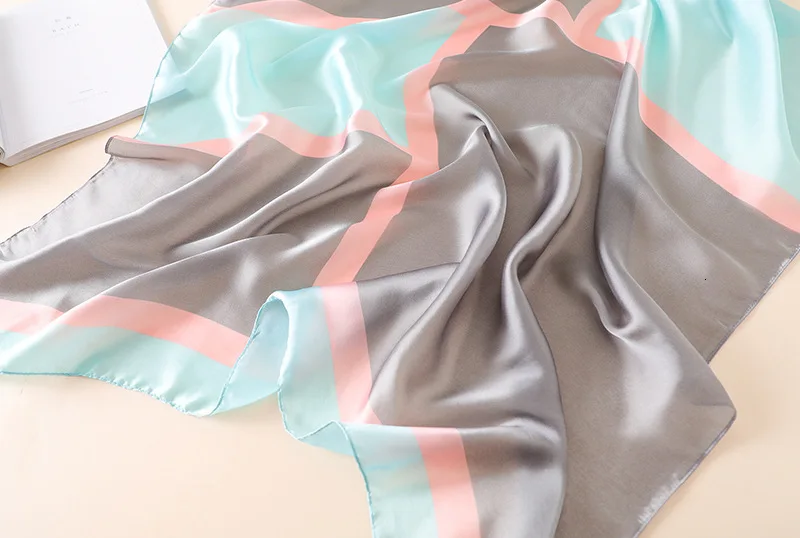 

2019 New Women's Scarf Fashion Lady Silk Scarves Soft Shawls Long Size Bandana