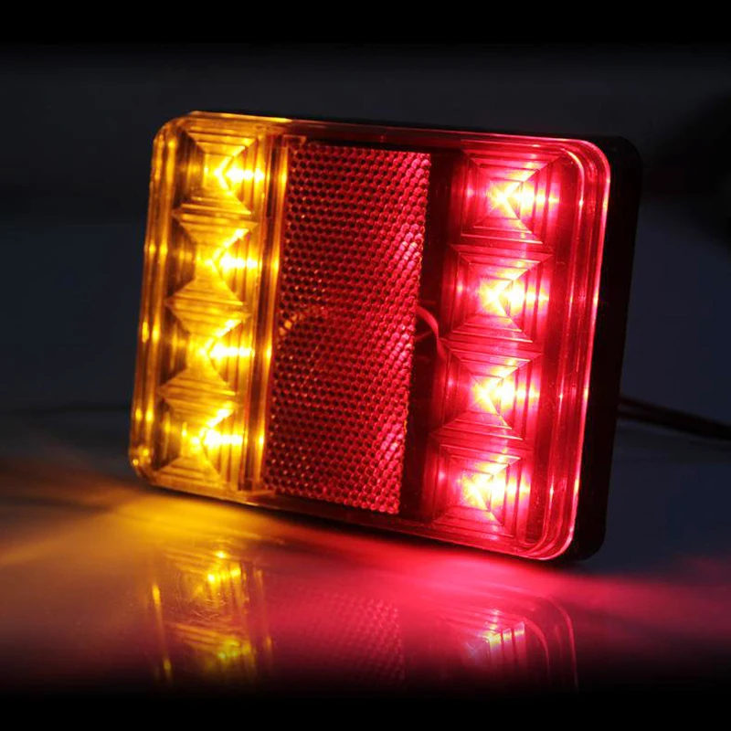 EAFC Водонепроницаемый 8 светодиодный автомобиль хвост светильник задние фонари