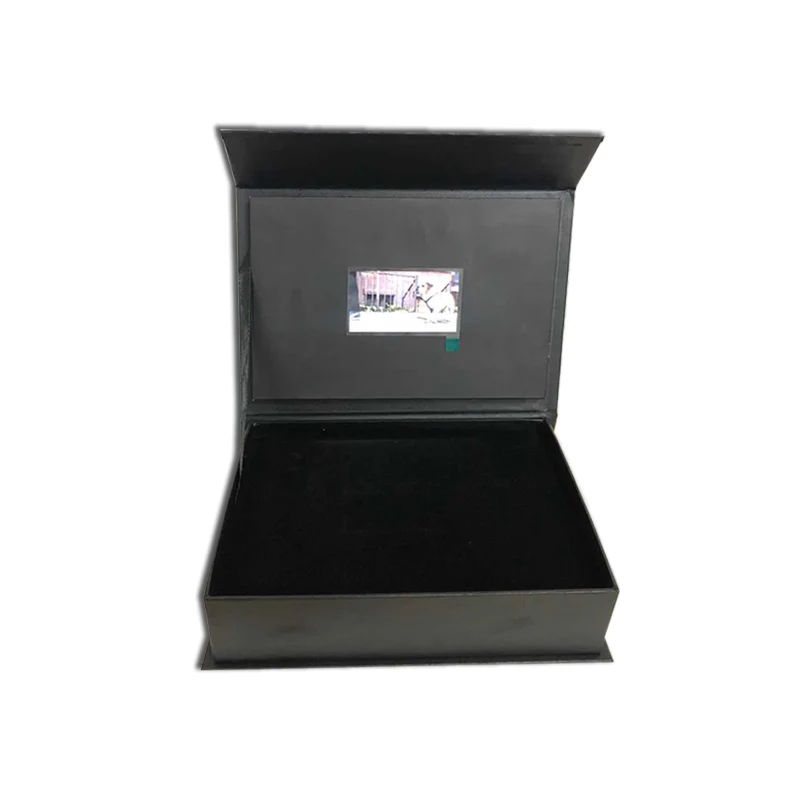 

Custom Paper Gift 3 Inch Video Box With LCD Screen Chinese Manufacturers Customize High Quality And Low Price LEXINGDZ