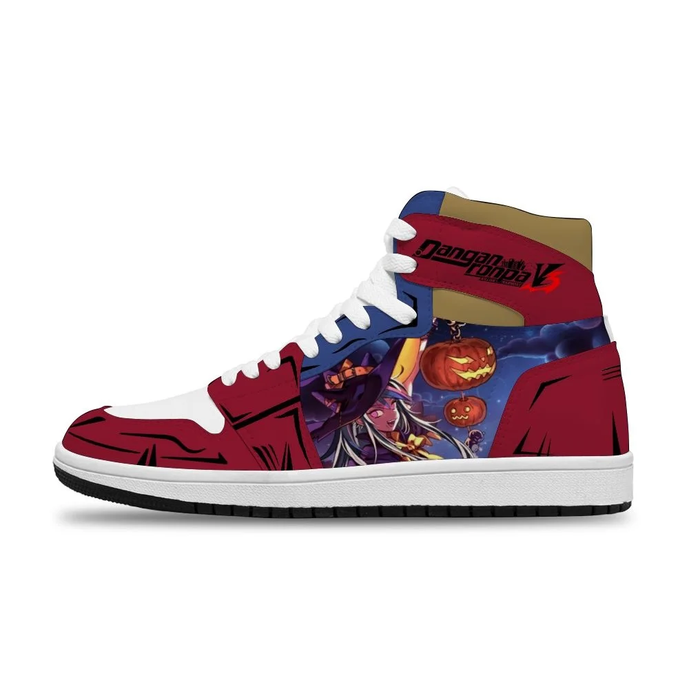 

2021 Japanese Hot Anime Danganronpa Diy Cosplay Running Non-Slip Basketball Shoes For Woman Unisex Fashion Sneakers