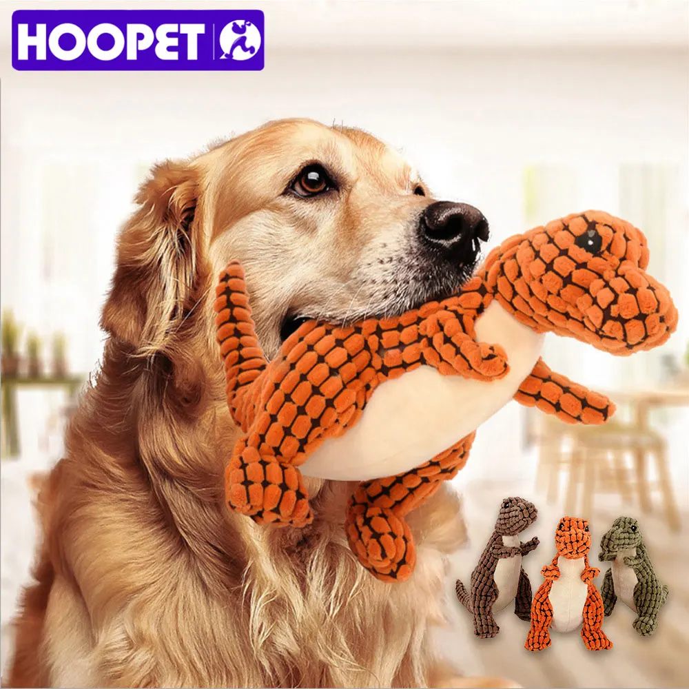 

HOOPET Dog Toy Sound Teddy Puppies Resistant to biting Molar Interactive Pet Toys