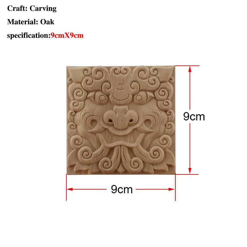 

Деревянные наклейки RUNBAZEF Китайский Дракон и Феникс