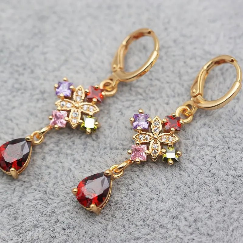 Новые богемные серьги для женщин роскошные украшения аксессуары капли воды