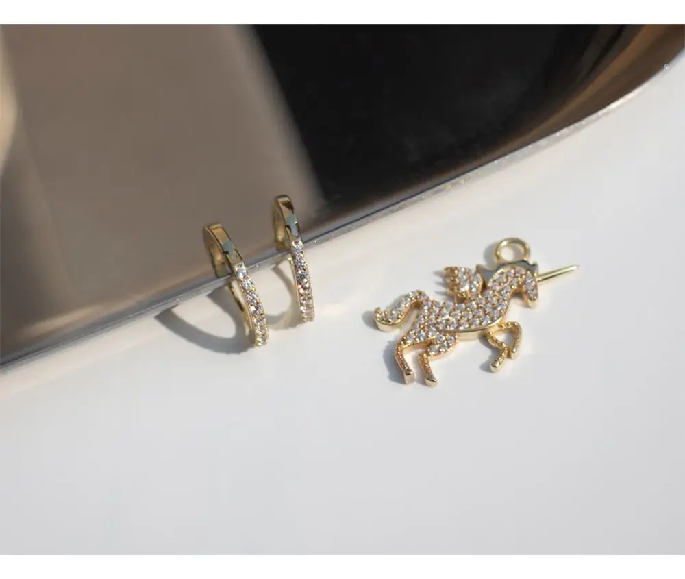 Серьги из стерлингового серебра 925 пробы модные оригинальные AB версия короткие
