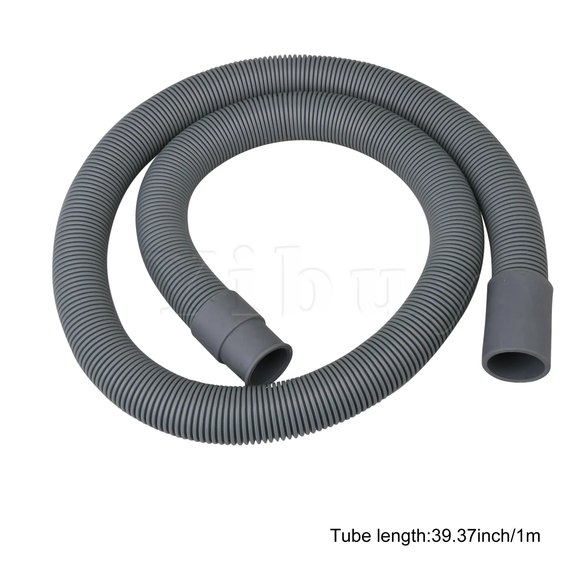 

Grey 1 M Tubing Flexible Drain Pipe Hose Kits Docking Washing Machine