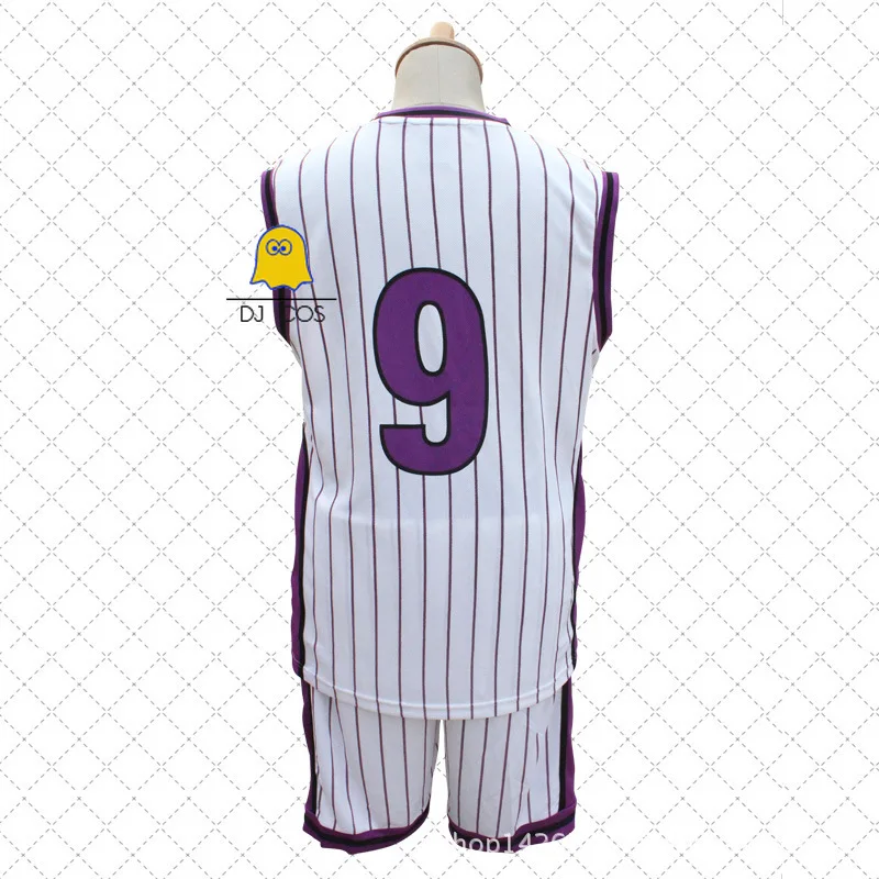 #9 #12 баскетбольный Косплей куроко Yosen спортивная одежда Kuroko no Basuke murasakiучитыбара