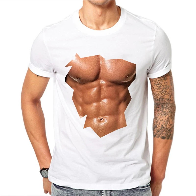 Новинка 2021 Сексуальная футболка с большими грудками и животом модель из