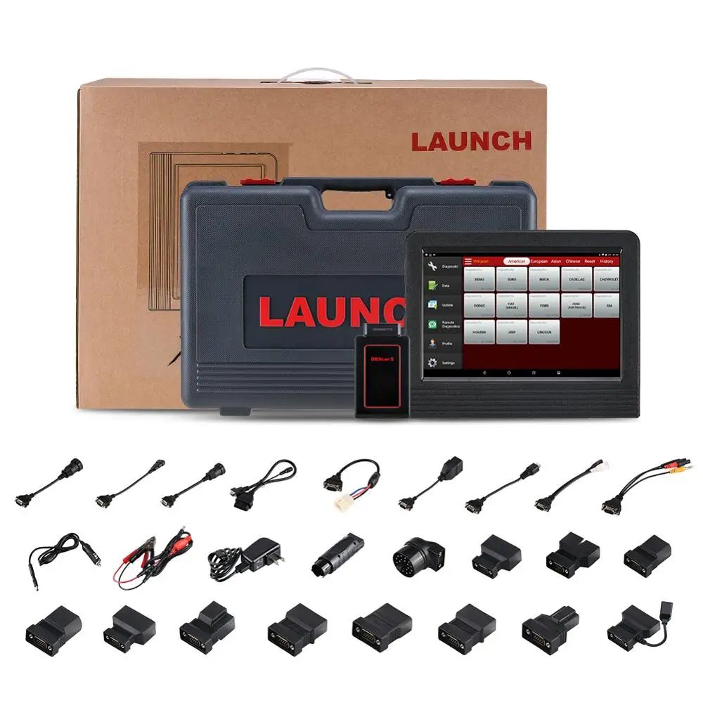 Launch X431 V+ V Plus 10,1 дюймов авто диагностические инструменты полная система OBD2 автомобильный сканер Профессиональный Автомобильный сканер PK X 431 Pro3 - Цвет: LAUNCH X431 V Plus