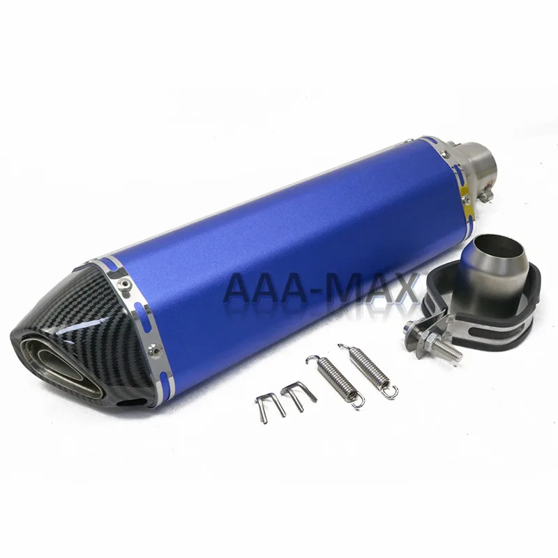 470 мм мотоцикл для Akrapovic выхлопная труба Escape универсальный скутер глушитель дБ убийца глушитель для Z250 MT-03 ATV Dirt Bike