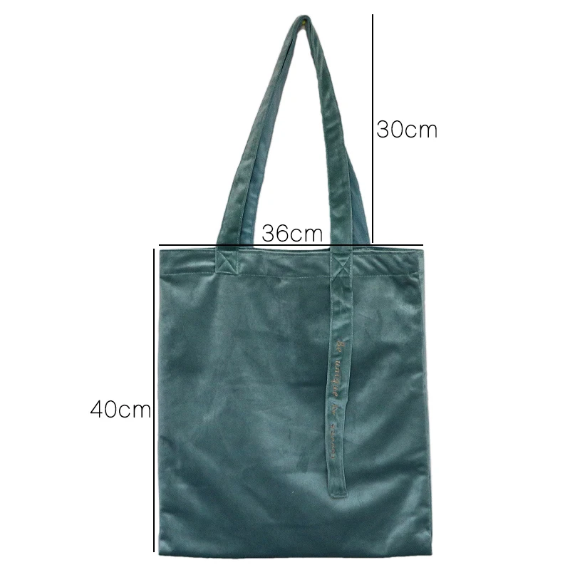 Бархатная сумка Youda на плечо с лентой в винтажном стиле нежная женская вышивкой