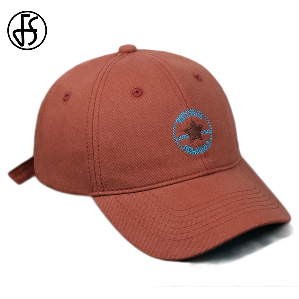 

FS 2022 весенне-летняя хлопковая бейсбольная кепка для мужчин, модные кепки с козырьками в стиле хип-хоп, Повседневная Кепка Snapback, Регулируемая...