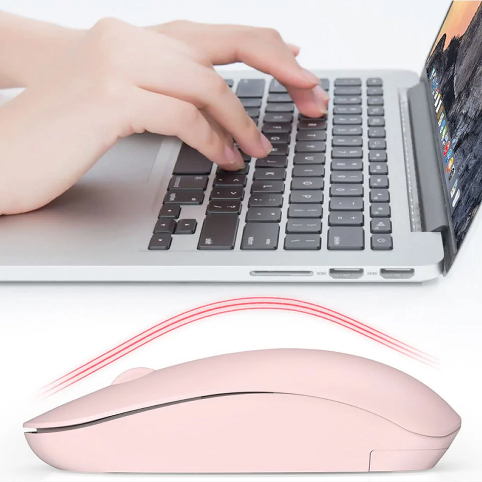 

Мышь компьютерная беспроводная эргономичная, 2,4 ГГц, USB