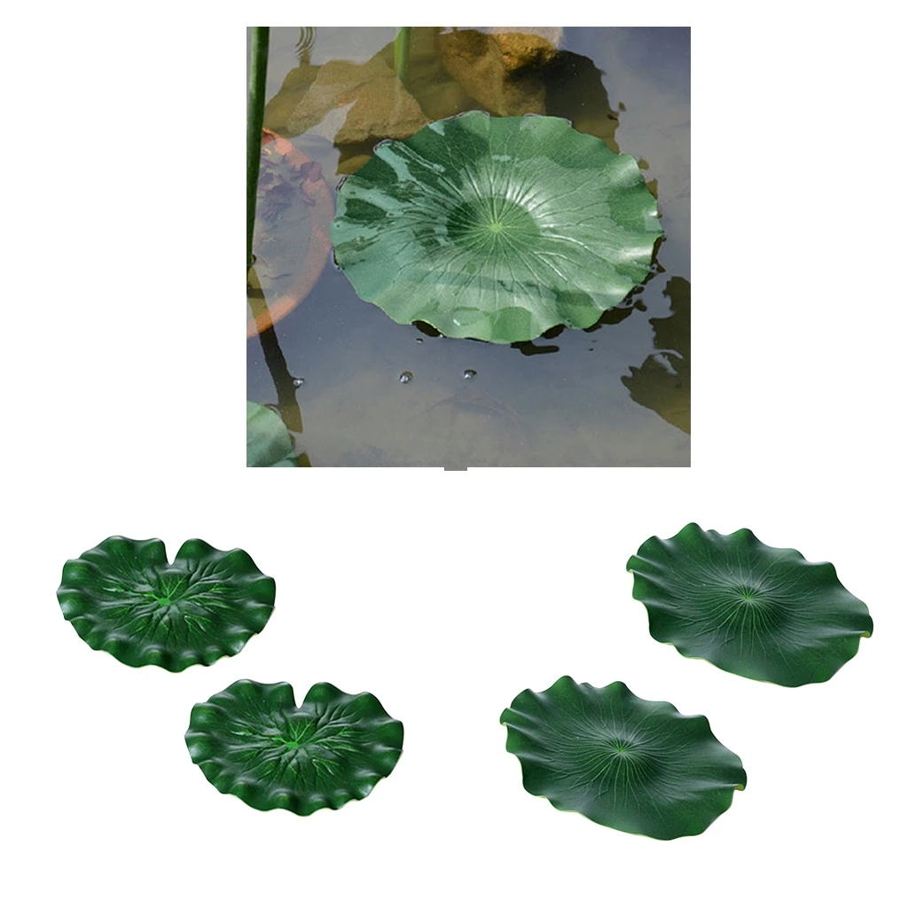 4x рептилий воды аквариум с травой лотоса амфибии змея расходные материалы | Дом и