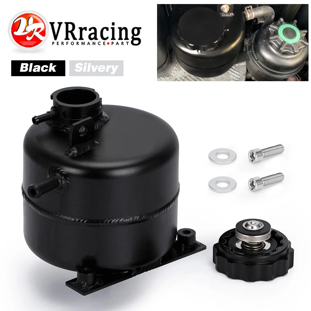 

Aluminum Coolant Header Expansion Overflow Water Tank & Cap Reservoir Can Car Accessories For 02-08 BMW Mini Cooper S R52 R53