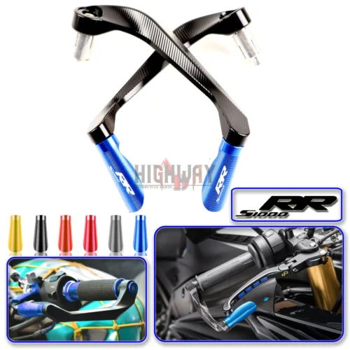 

Motorcycle 7/8'' CNC Handlebar Grips Guard Brake Clutch Levers Guards Protector For BMW S1000RR S1000 RR 2010-2018