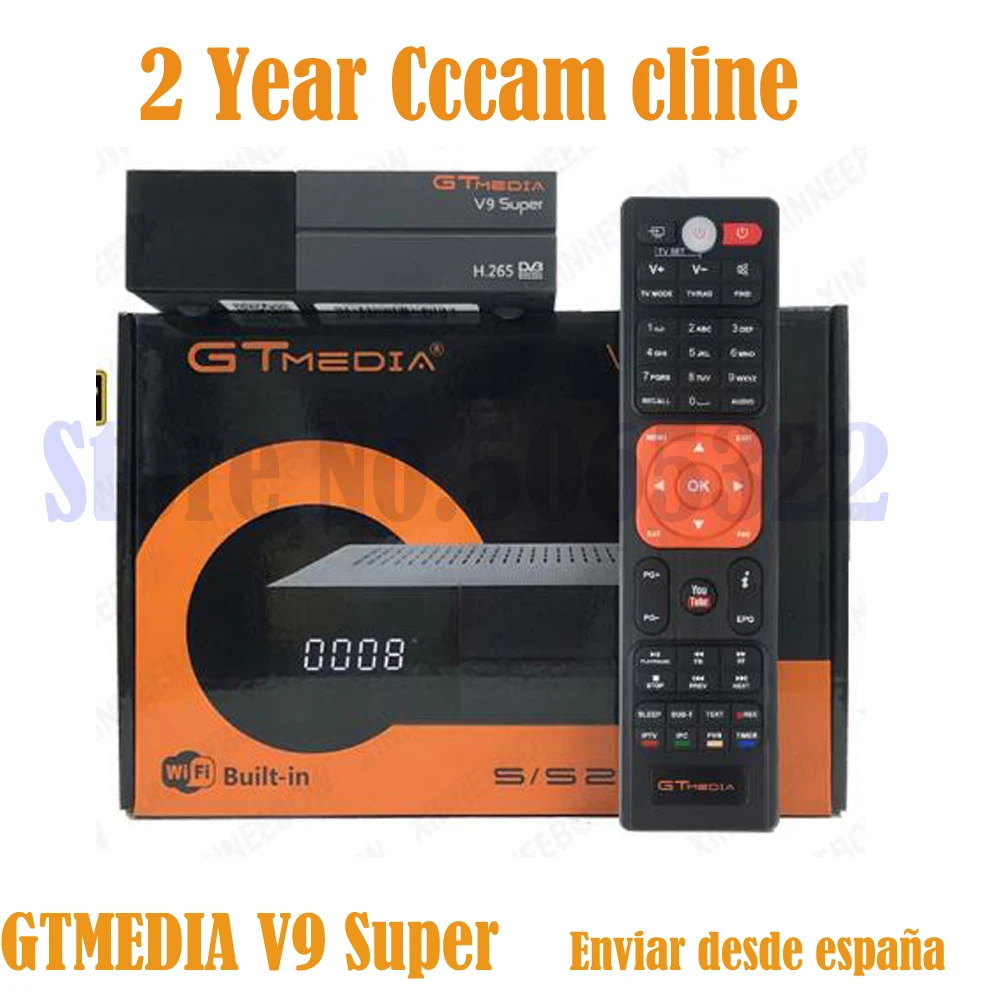 Бесплатно ДЕШИФРАТОР спутникового телевидения GTmedia V8 nova/honor CCcam Cline 2 года бесплатно как GTmedia V9 супер Европа cccam