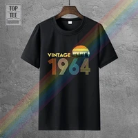 vintage 1964 fun 57th birthday gift tshirt logo funny tee shirt fashion retro new top t shirt brand harajuku t shirts