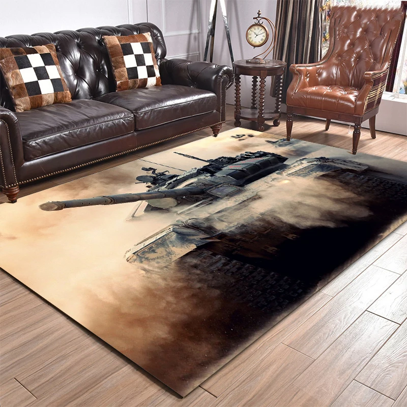 Военная тема 3D печать ковры для гостиной спальни коврики большой ковер Декор