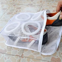 practical storage organizer bags mesh laundry shoes washing bags dry shoe organizer portable underwear washing bags organizer