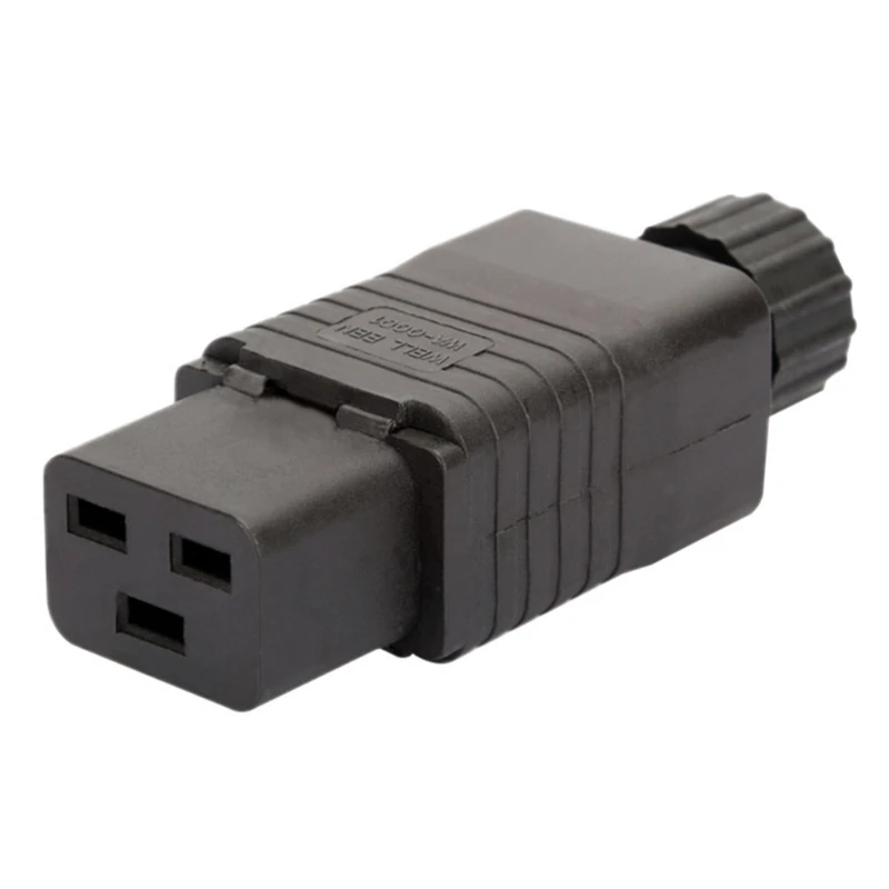 B03F IEC PDU UPS 16A 250VAC 320 C 19 plug, IEC C19 «сделай сам» штекер, разъем IEC conector IEC 320 C19 C19 Plugue femea Conect