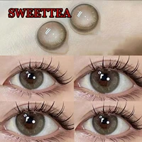14 50mm circle contacts lenses for cosplay color eyes women men makeup tool %d0%ba%d0%be%d0%bd%d1%82%d0%b0%d0%ba%d1%82%d0%bd%d1%8b%d0%b5 %d0%bb%d0%b8%d0%bd%d0%b7%d1%8b sweettea browngreen