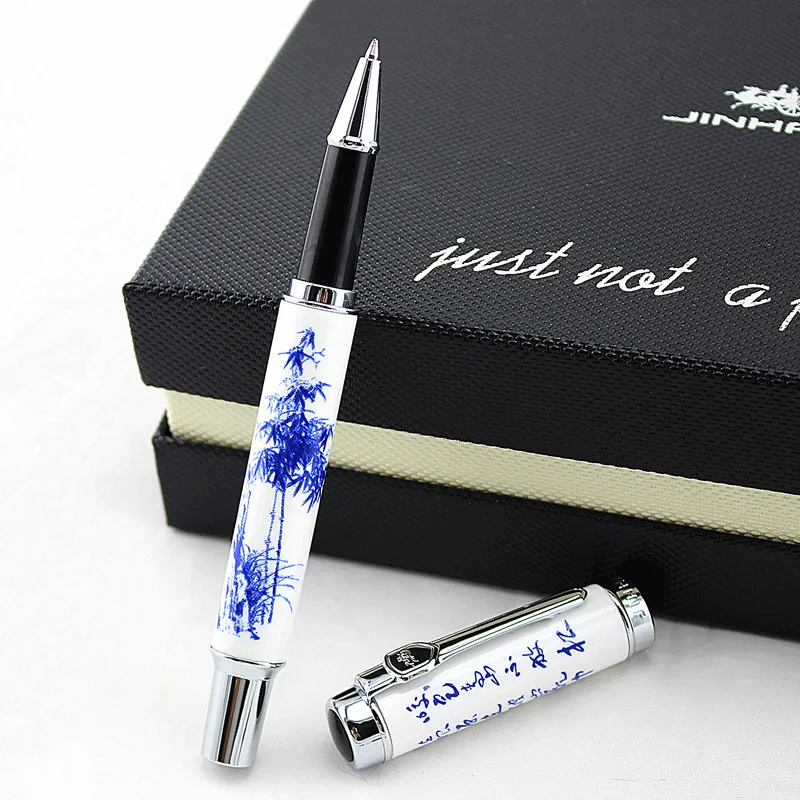 Jinhao 950 керамика белый роллер ручка Красивая Точка качество подарок Бизнес