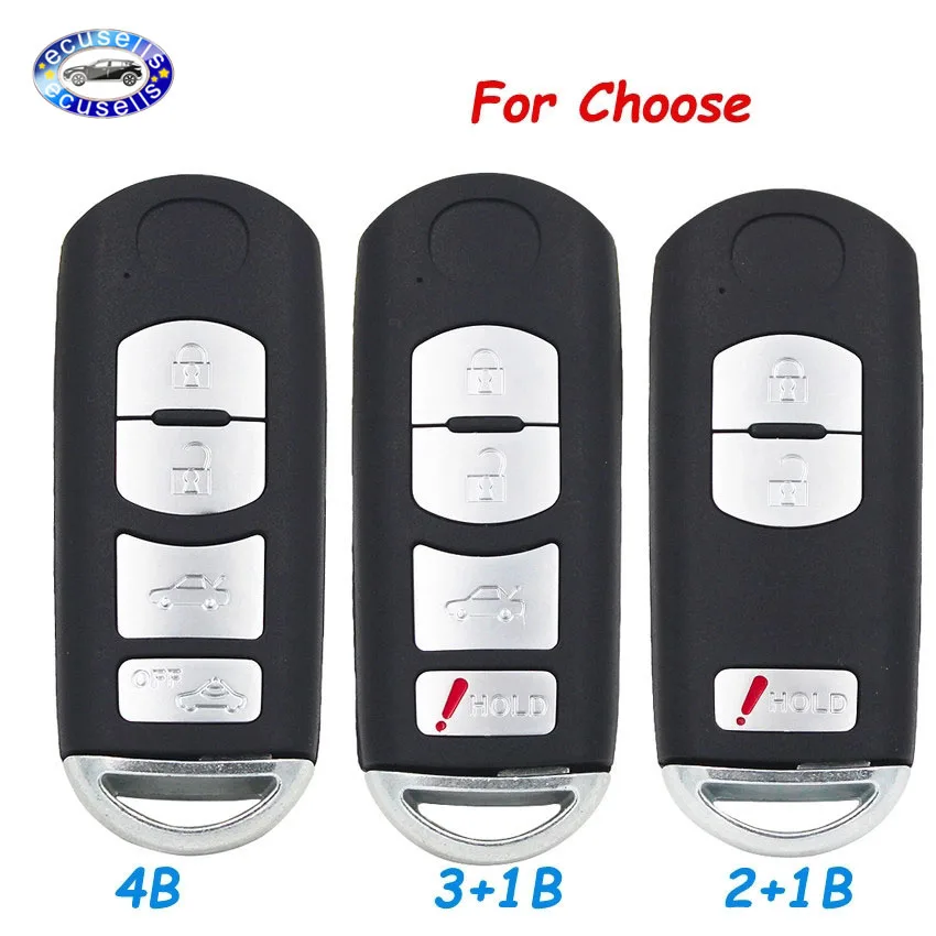 2 + 1 кнопка 3 Кнопка 4 Замена чехол для ключа Mazda 5 6 CX 7 9|button replacement|button 4buttons |