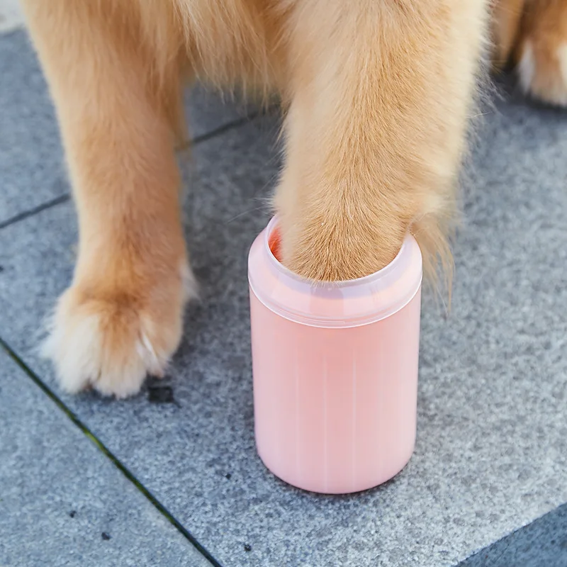 

Pets Paw Cleaner Cup Outdoor Portable Dog Cat Foot Washer Soft Silicone Pet Foot Wash Tool Puppy Kitten Dirty Quickly Cleaning