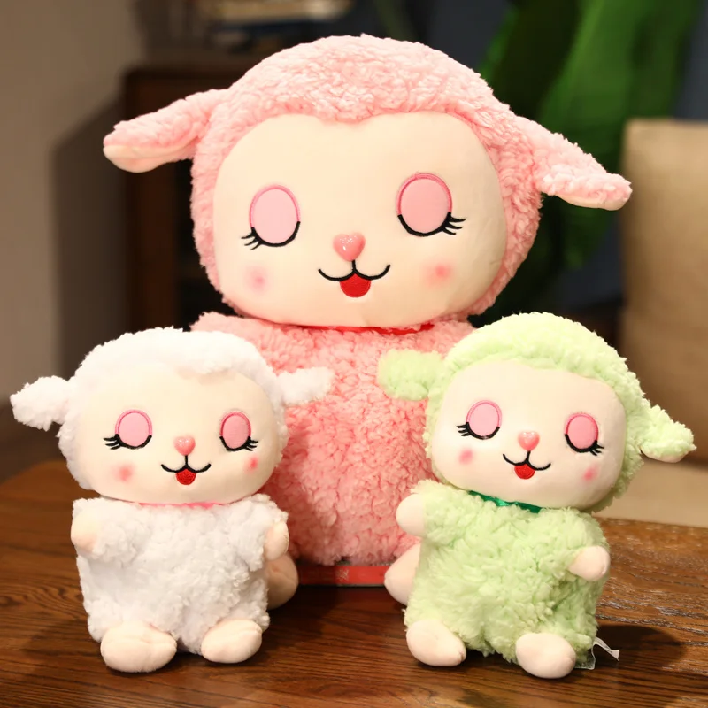 

Кавайная плюшевая игрушка в виде Овцы мечты, мягкая плюшевая игрушка для девочек, подарки, игрушки для детей, домашний декор