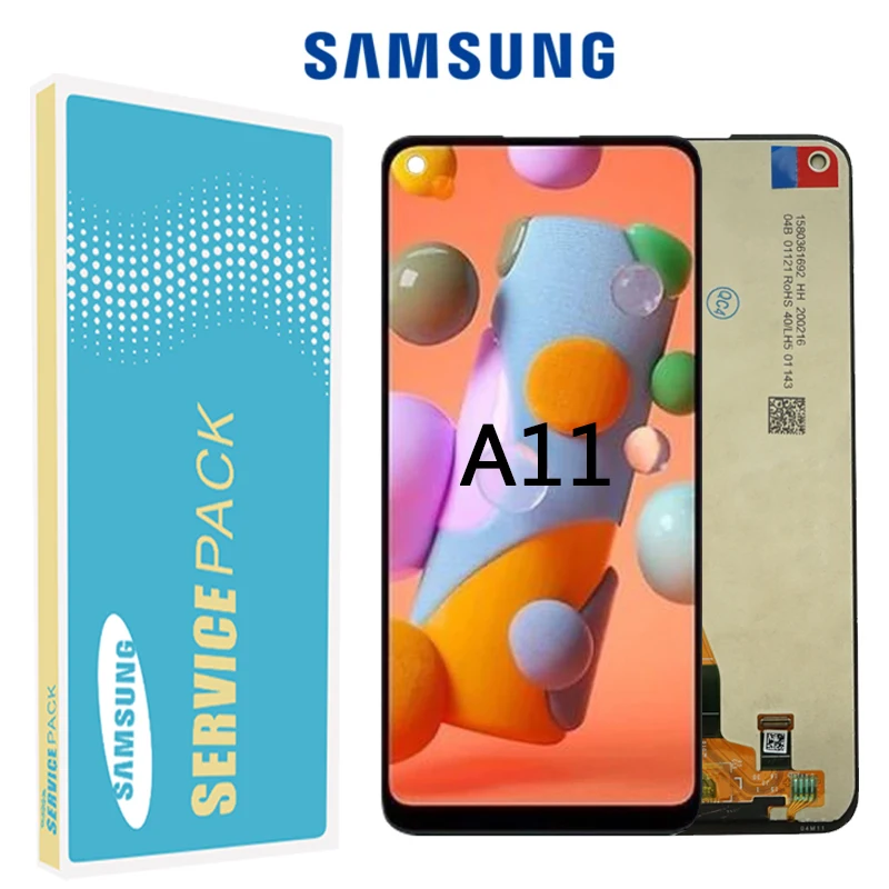 

Original LCD For samsung A11 LCD Display Touch Screen with Frame For Samsung A115F A115F/DS Lcd Display Spare Repair Parts