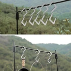 4 шт., крючок для хранения посуды, из нержавеющей стали