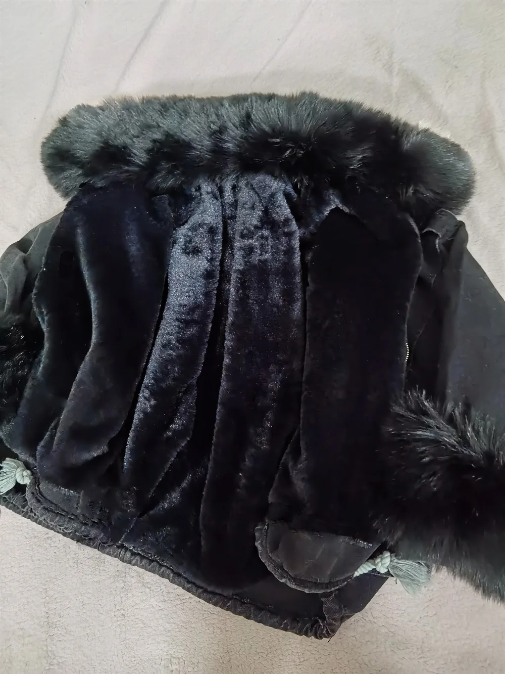 

YICIYA 2020 Winter Loose Denim Jacket Women Oversized Fur Collar Plus Velvet Padded Jackets Vintage Cotton Thick Warm Jean Coat
