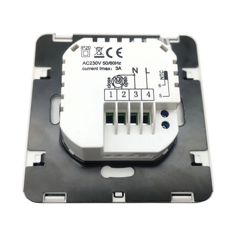 HY08 3A 16A MINCO Терморегулятор с ЖК-сенсорным экраном термостат для электрического отопления напольная система комнатный регулятор температуры