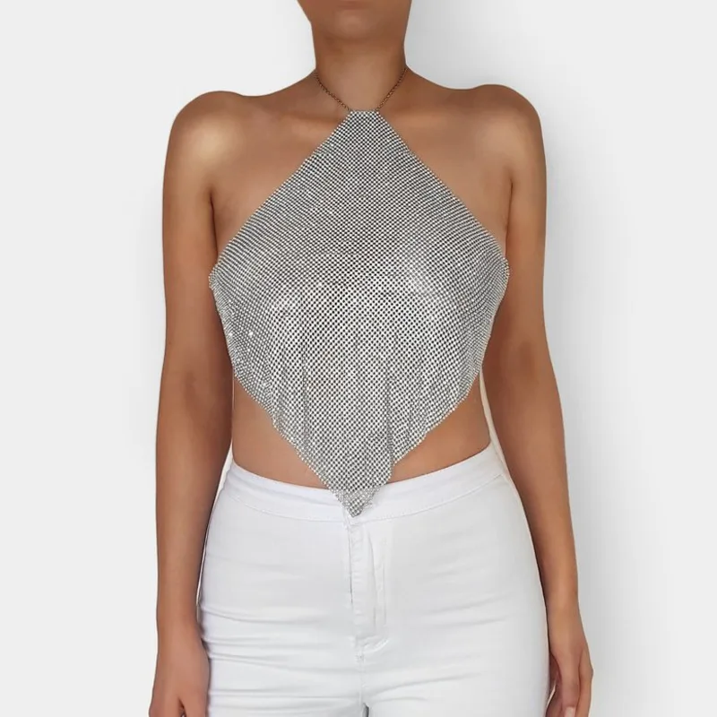 Весна-лето 2020 новый дизайнерский жилет для женщин Модный укороченный топ со