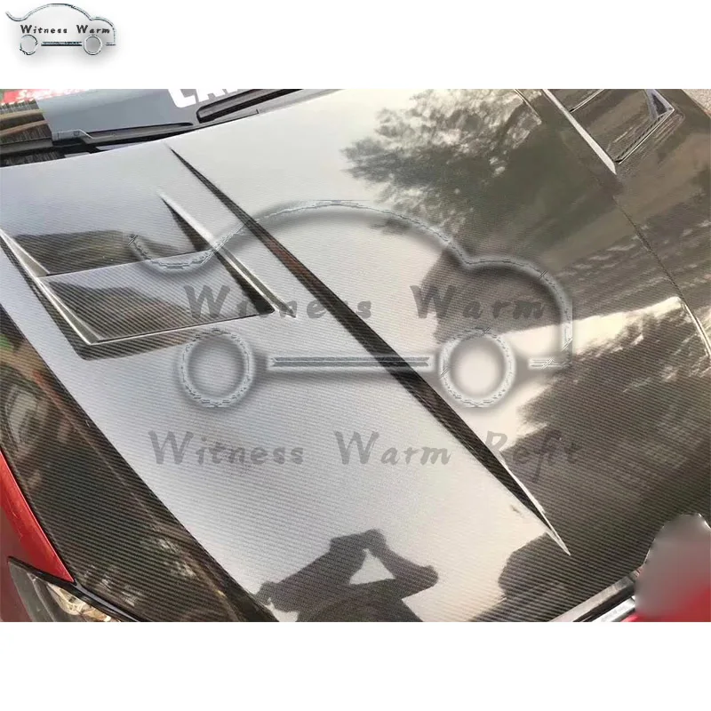 Горячая Golf7 карбоновая крышка капота двигателя для Volkswagen Golf 7 передний бампер капот 14-17
