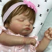 18 inch reborn doll soft touch vinyl bebe babies l boneca real renascida