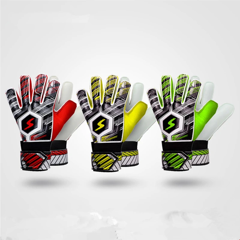 Футбольные Перчатки вратарские перчатки латексные Нескользящие дышащие