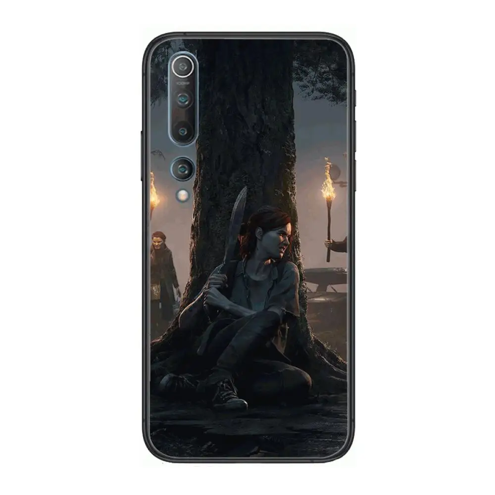 

Our Last 2 Joel Phone Case For xiaomi mi11 5g 10 liti Ultra 9Pro SE 3 8 Note Anime Black Cover Silicone Back Pretty tpu