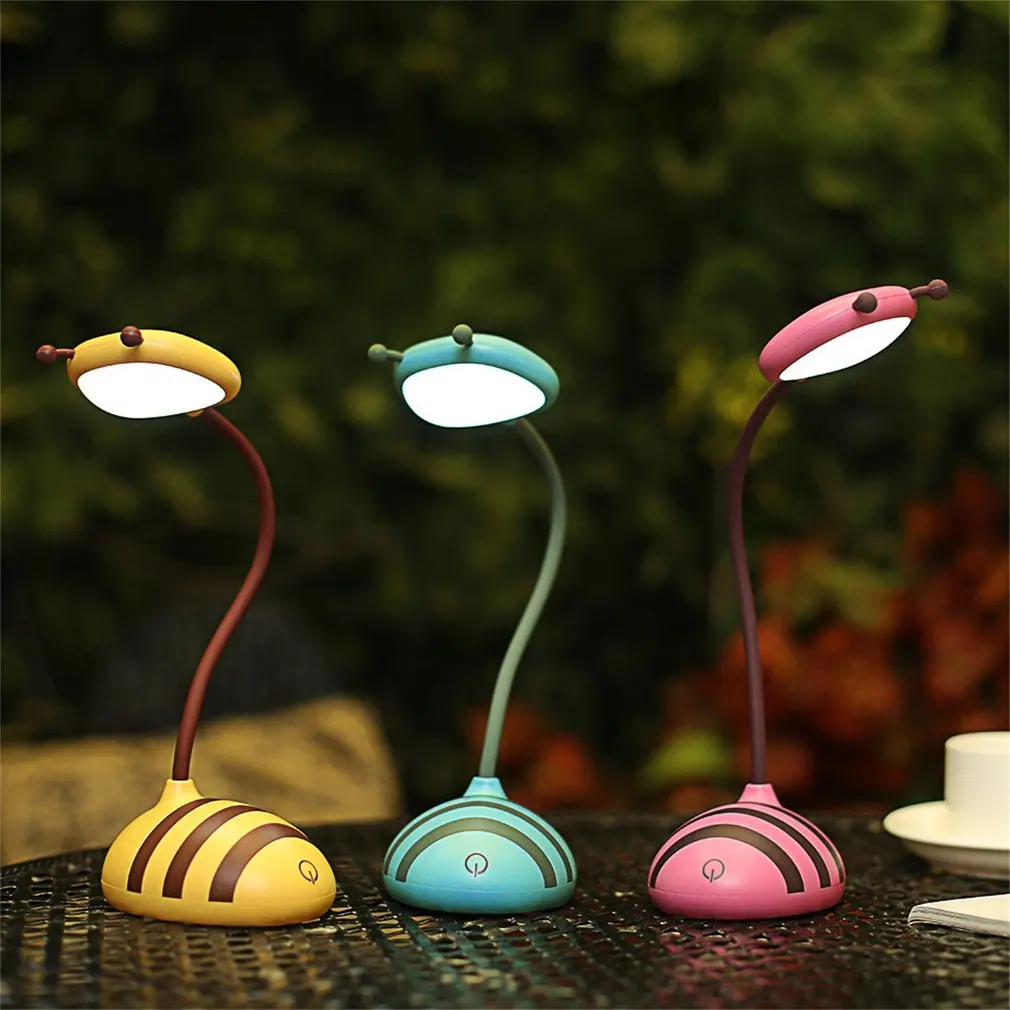 Креативный умный сенсорный пчелиный Ночной светильник светодиодный usb зарядка