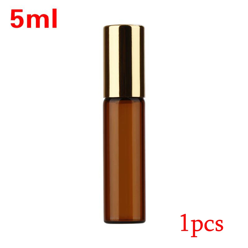 Прочный 5 шт./компл. мл градиент цвета толстое стекло рулон на эфирное масло