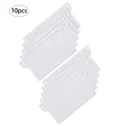 Пластиковая Нижняя пластина для вертикальной шторки, 10 шт., 127 мм, портативные нижние рейки, вертикальные шторки, фитинги, аксессуары для роликов