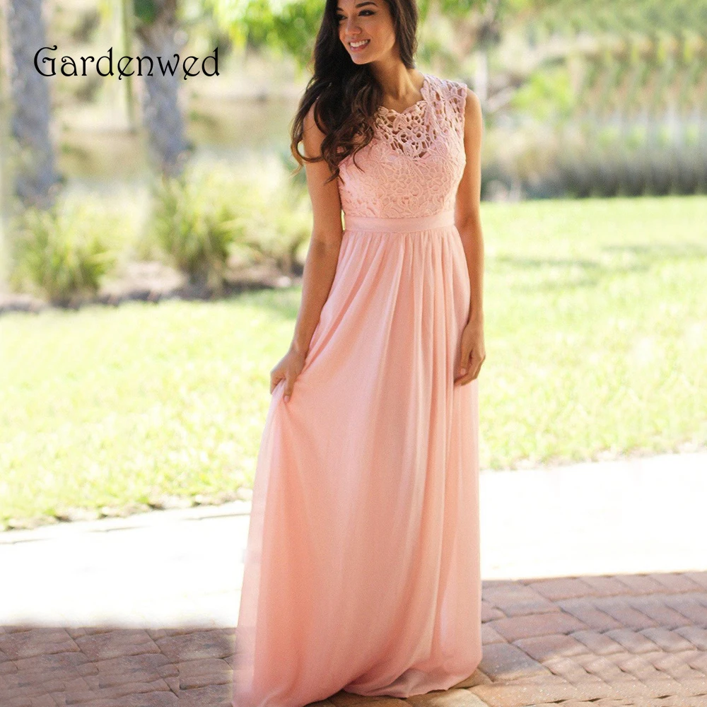 

Женское вечернее платье на молнии, винтажное длинное шифоновое платье с кружевной аппликацией на спине, 2019