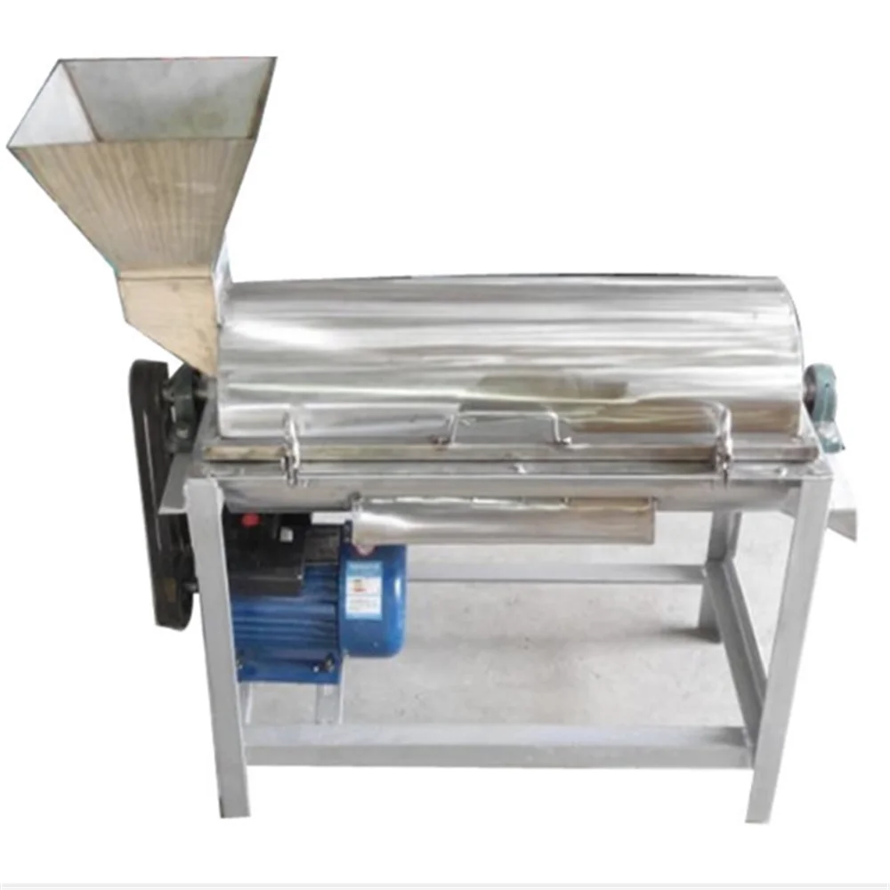 500 кг/час Multifunct измельчитель фруктов Электрический повидла экстрактор Bluecherry