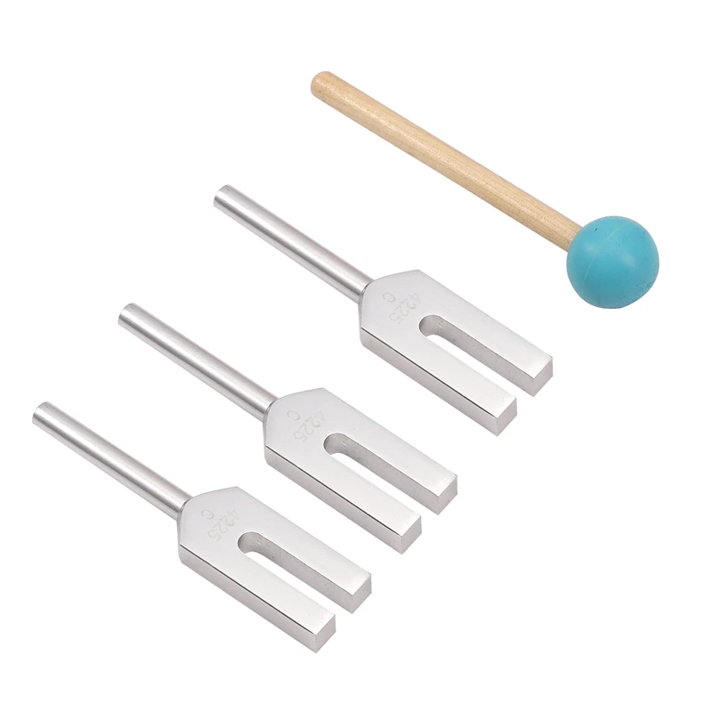 4 шт./компл. из алюминиевого сплава Ангел Кристалл тюнинг вилка 4096 Гц/4160 Гц/4225 Гц