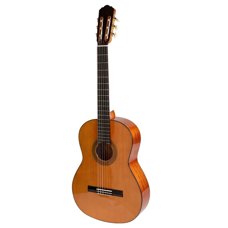 Bullfighter D-3927 Red Pinus &amp Sapele профессиональная Классическая гитара все твердые 39 дюймов