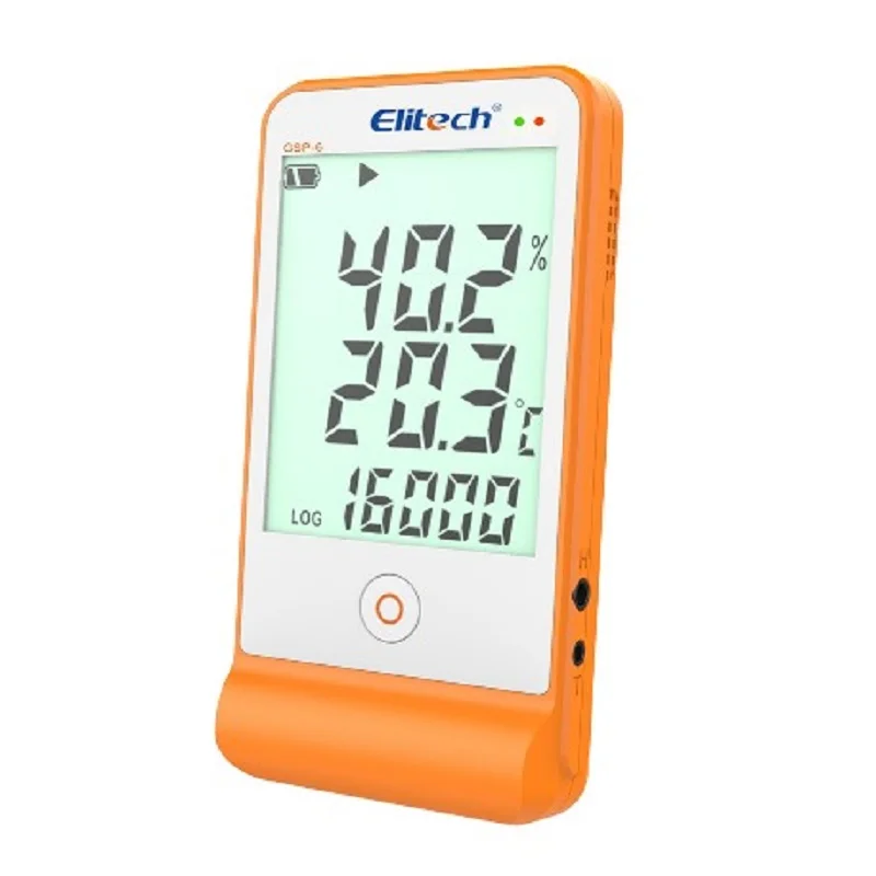 

Elitech GSP-6 Temperature and Humidity Data Logger Recorder GSP-6G RC-4HC RC-4 RC-5 RC-5+