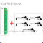 Плата обнаружения гибкого кабеля динамика JC V1S приемник FPC тестовый сенсорный кабель для iPhone 8-11promax True Tone Face ID Ремонт